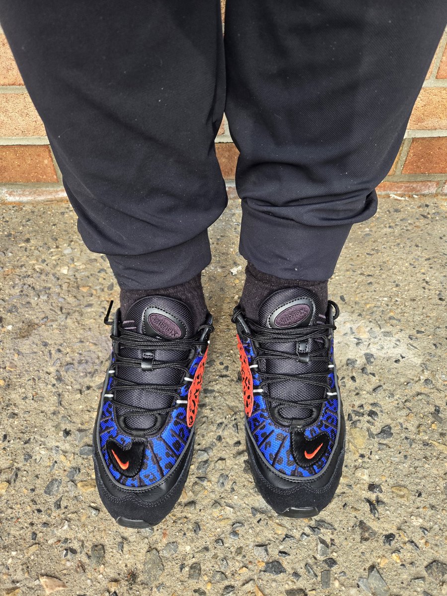 trudyspeaks's tweet image. 👟: Air Max 98 'Black Leopard'
.
.
.
#MarchMAXness #airmax  #airmax98 #everythingairmax #airmaxeveryday  #nike #nikerunning #checksoverstripes #SNKRSKICKCHECK #snkrsliveheatingup
@hisexcellence79