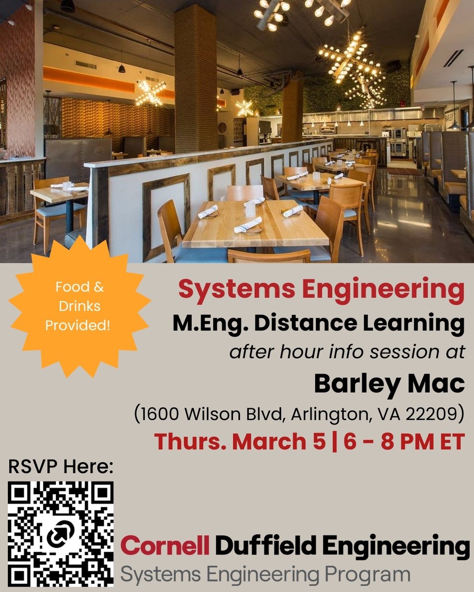 Cornell Systems Engineering tweet media