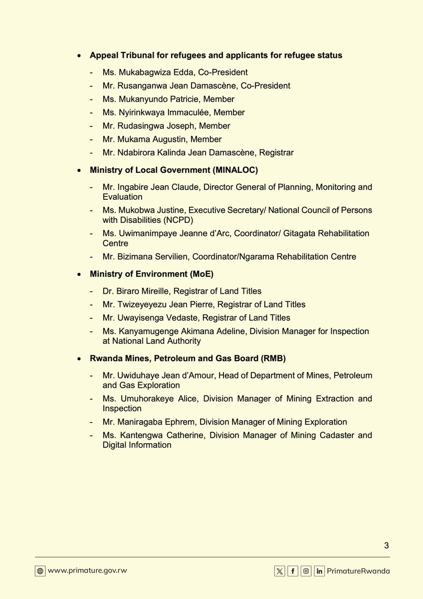 Office of the PM | Rwanda tweet media