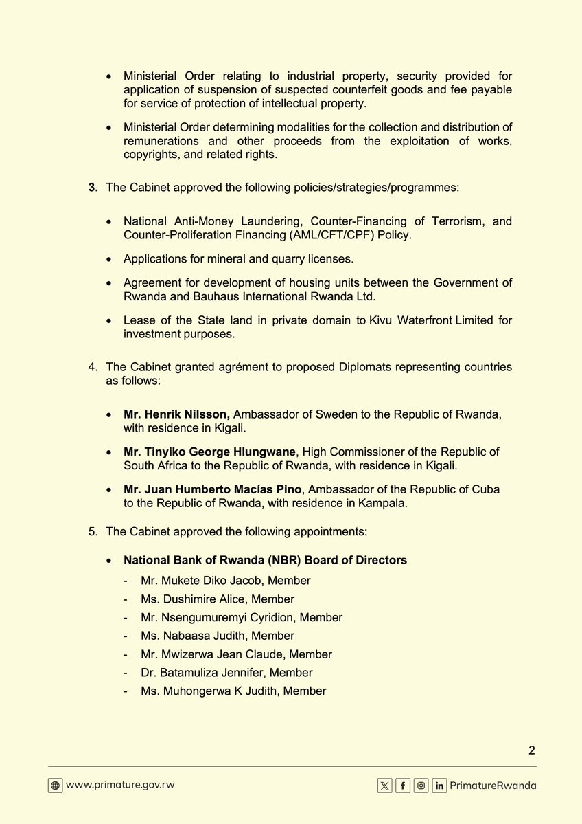 Office of the PM | Rwanda tweet media