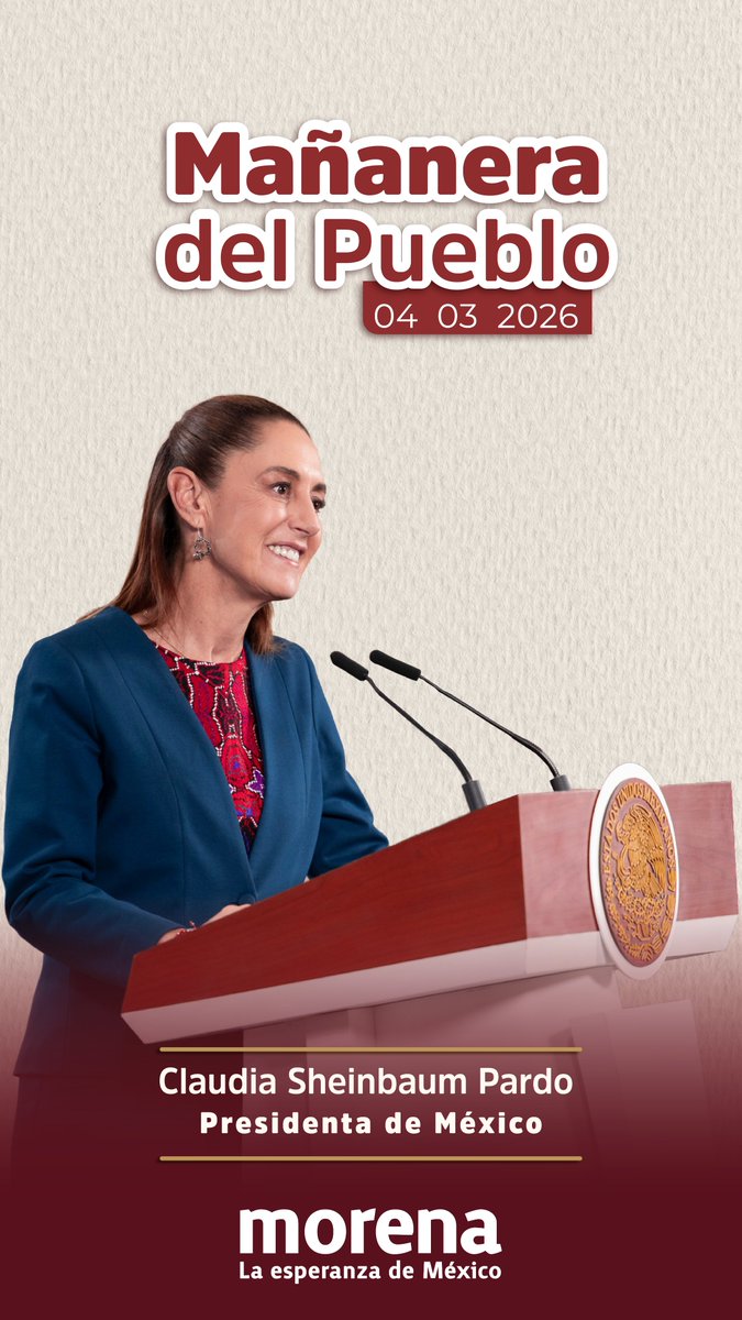 Morena tweet media