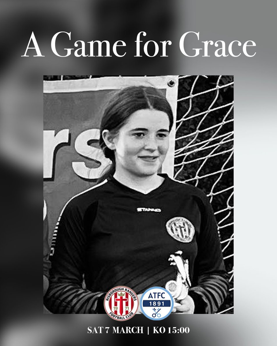 RRFC_1971's tweet photo. Our match this Saturday against Arlesey Town is dedicated to the memory of Grace Middleton ❤️

We are pleased to confirm 100% of gate receipts will be donated to One-Eighty, the charity of choice for Grace’s family. 

Tickets are available here:
https://t.co/aaVQdAUwNR https://t.co/FWo4OTQ92x