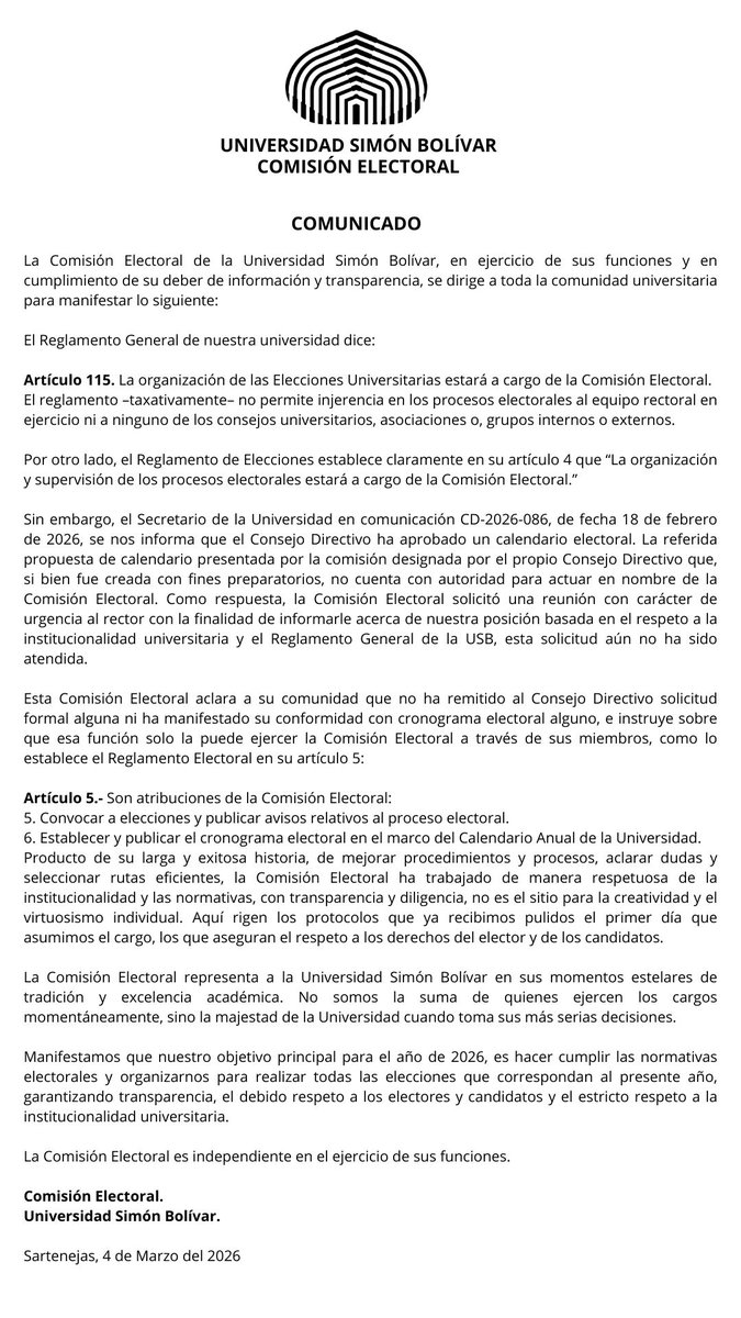 Asociación de Egresados de la USB tweet media