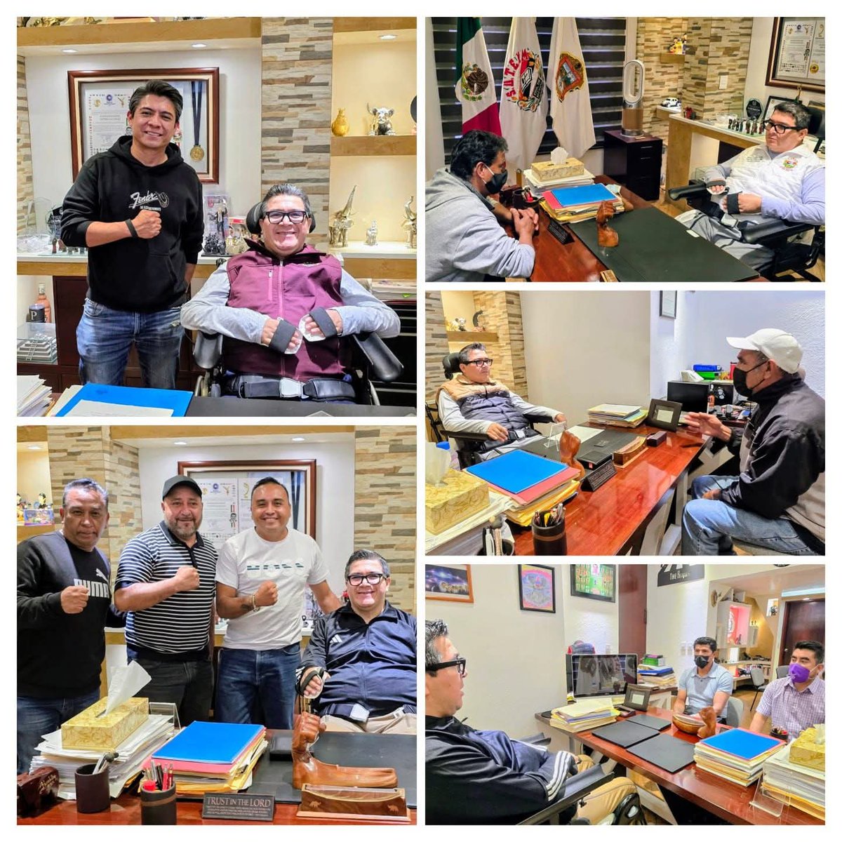 Reciban un gran saludo Familia Suteymista, seguimos atendiéndolos desde nuestra Sede Sindical #Naucalpan.

Sigamos haciendo de la Unidad nuestra mayor Fortaleza. 

¡Qué viva el #SUTEyM!