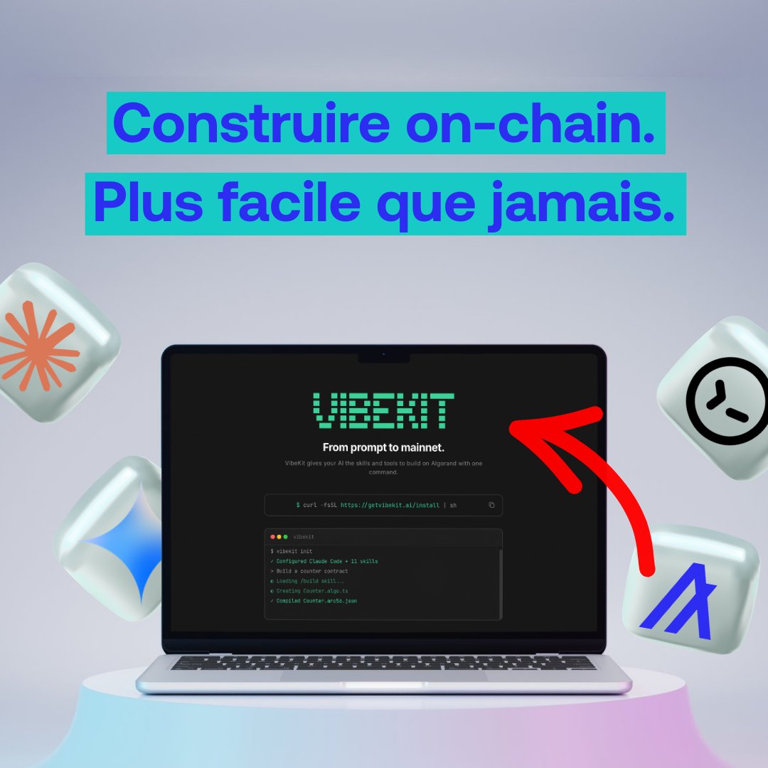 Algorand France tweet media