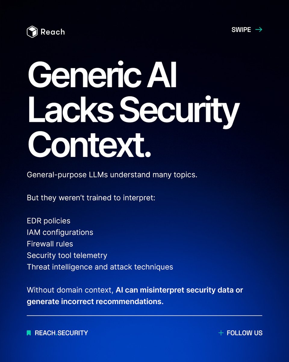 Reach Security tweet media