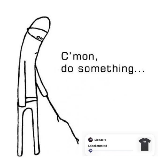 Seeing everyone get their Charity T-shirt