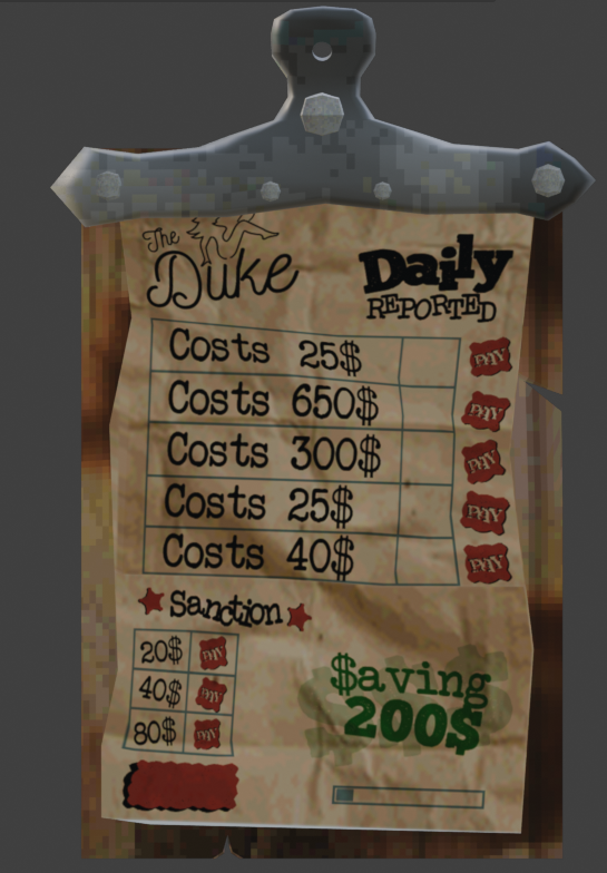 warco_jpeg's tweet photo. A first look at the management side of my game!

#gamedev #indiedev #PSX #unity #blender https://t.co/c5znK3siBy