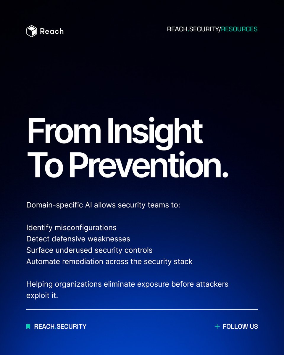 Reach Security tweet media