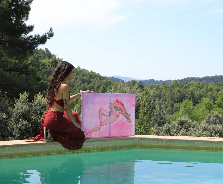 🎨  Nos encanta que el hotel inspire a artistas de todo el mundo  📷 <a href="/sahia/">Asahi</a>.gomez 

#Spain #España #Aragón #Teruel #Matarranya #nature #rural #boutiqueHotel 

#Escapadas #findesemana #hotelrural #escapadaromántica #hoteldiferente #especial #Art #Arte #Painting