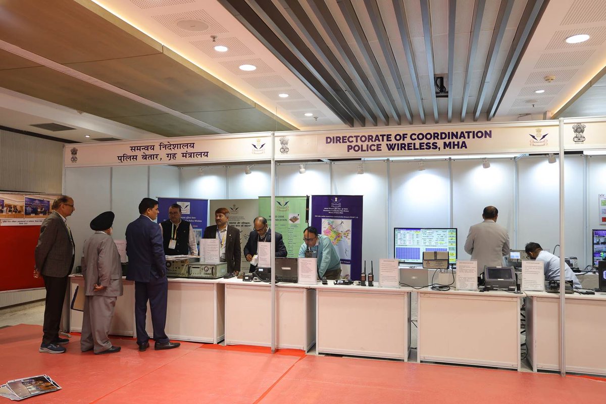 DCPW_official's tweet photo. Directorate of Coordination Police Wireless @ the 80th Raising Day EXPO. #dcpw #policewireless #mha #polnet #ppdr https://t.co/M82l82RGBl