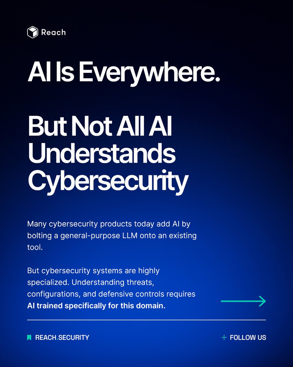 Reach Security tweet media