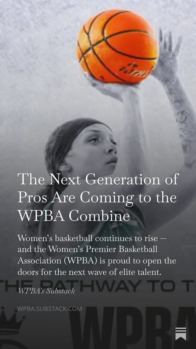 Women's Premier Basketball Association tweet media