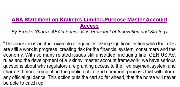 American Bankers Association tweet media