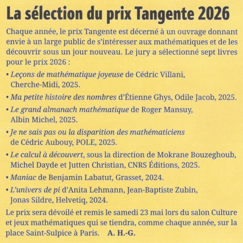 Club Tangente tweet media