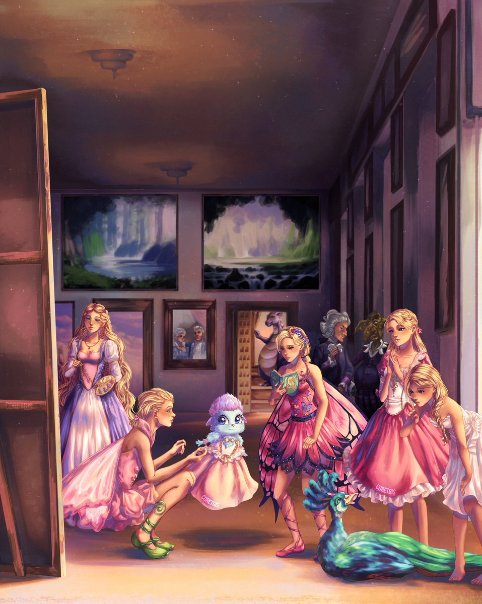 CoretGis's tweet photo. "Barbie: Las Meninas" by Barbie Rapunzel

Reinterpetación de la obra de Las Meninas de Velázquez con personajes de las películas de Barbie https://t.co/hTZCsQOq9j