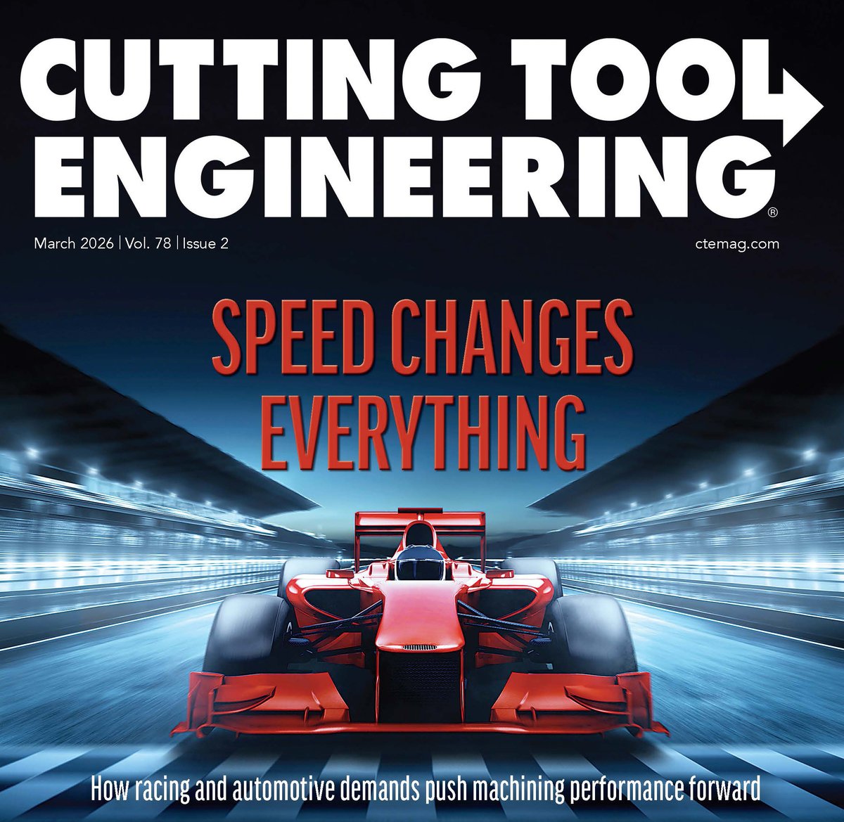 CTEplus's tweet image. 🏎️ Speed meets precision: Cutting Tool Engineering’s March issue explores how the auto industry drives machining tech—and how Ed Carpenter Racing holds race-critical tolerances at 24,000 rpm. Read both cover stories: ctemag.com #CNC #Machining #AutoTech