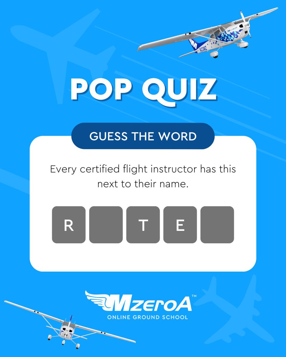 MzeroA Online Ground School tweet media