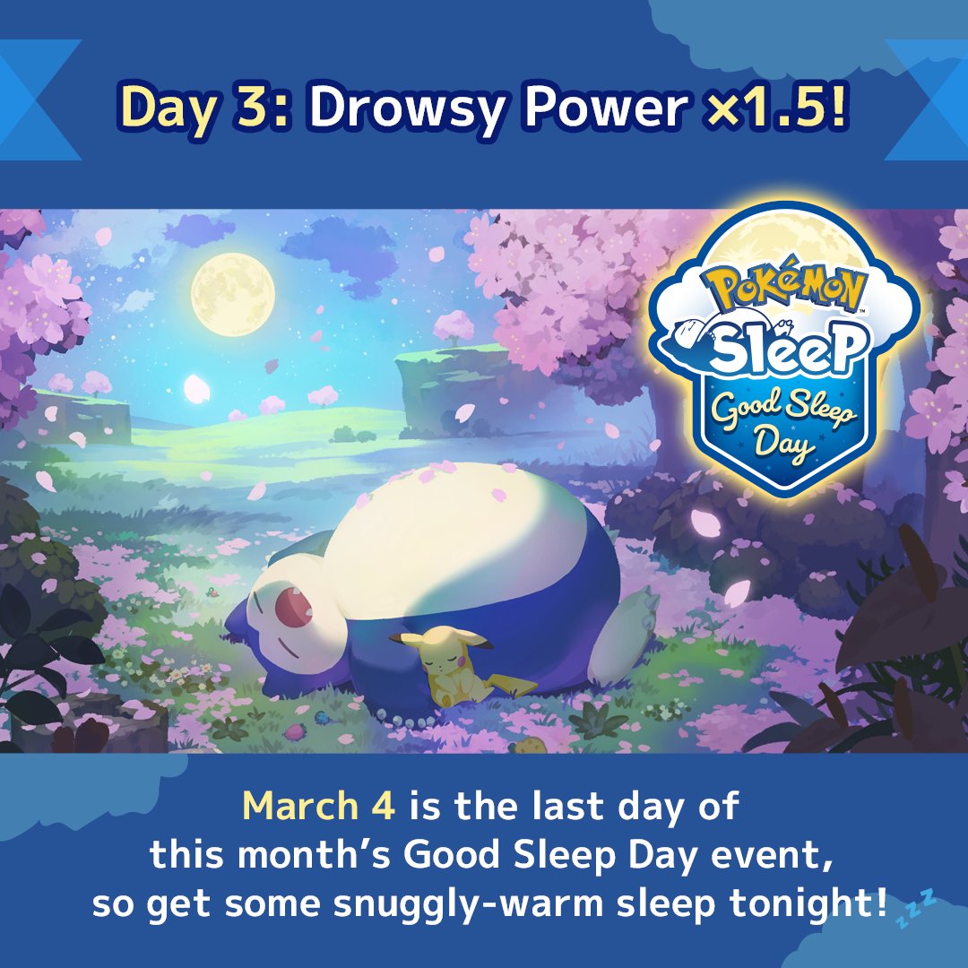 Pokémon Sleep tweet media