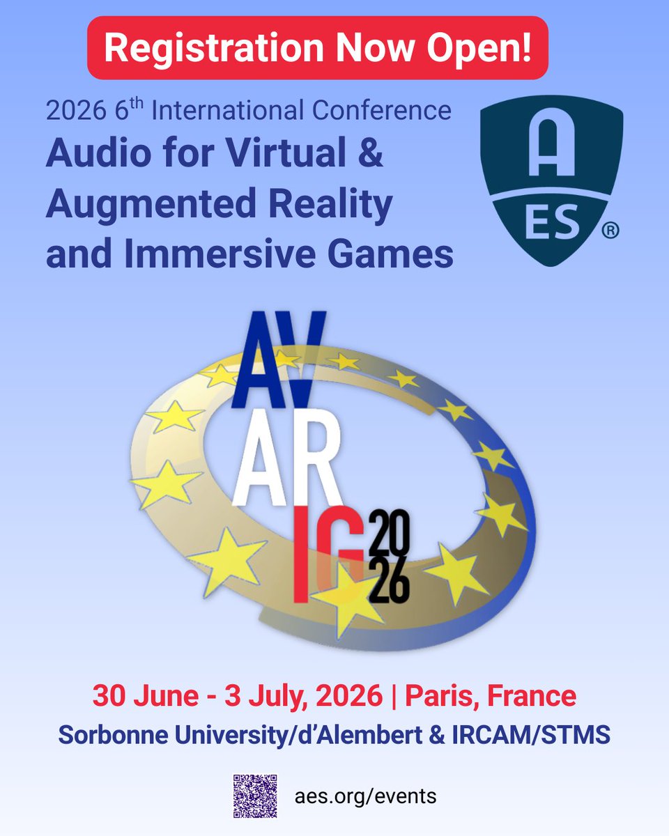 Audio Engineering Society tweet media