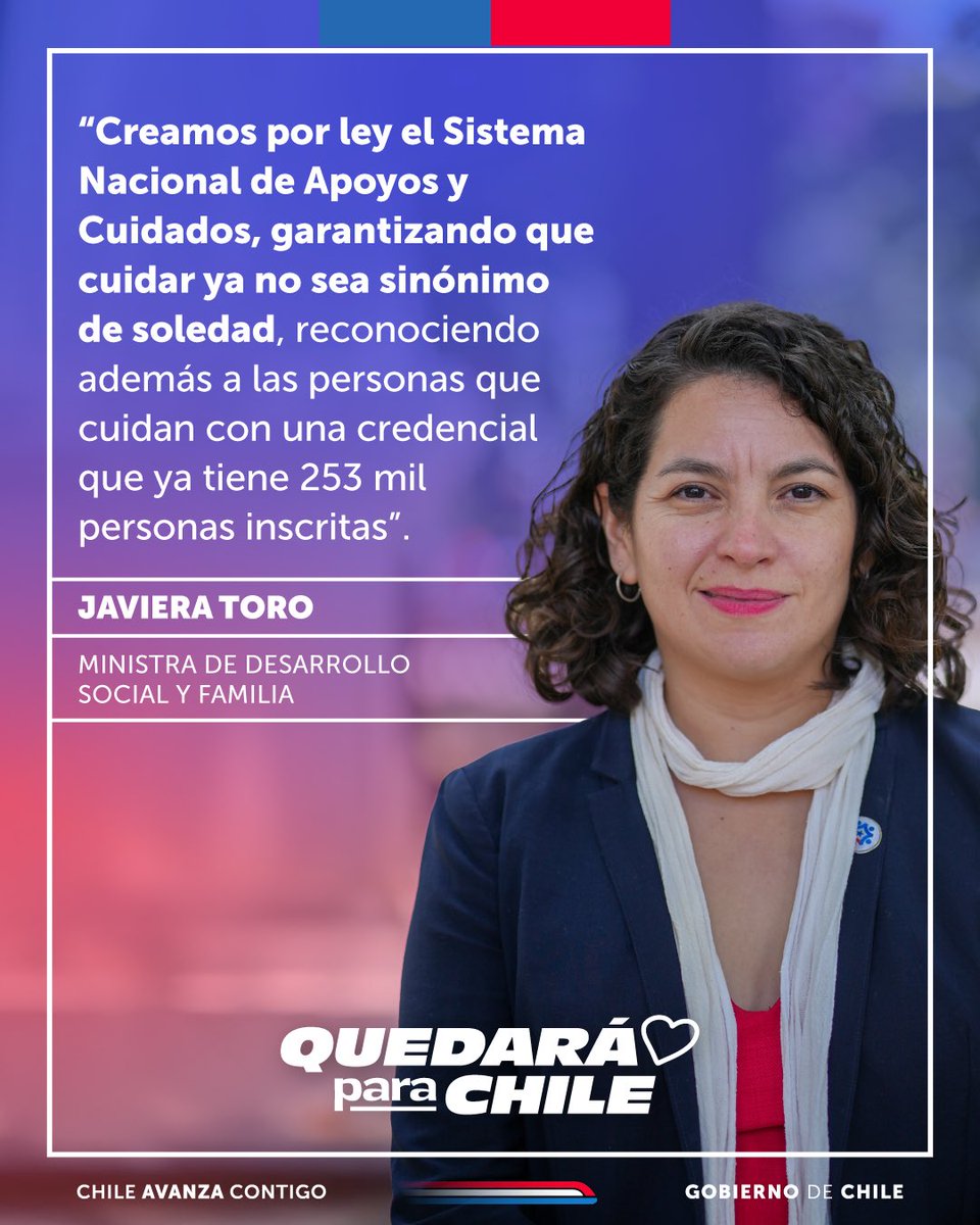 Ministerio de Desarrollo Social y Familia tweet media