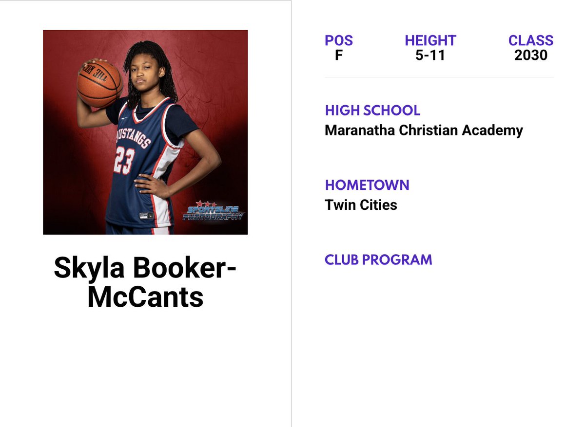 Minnesota Jr. All-Star GBB tweet media