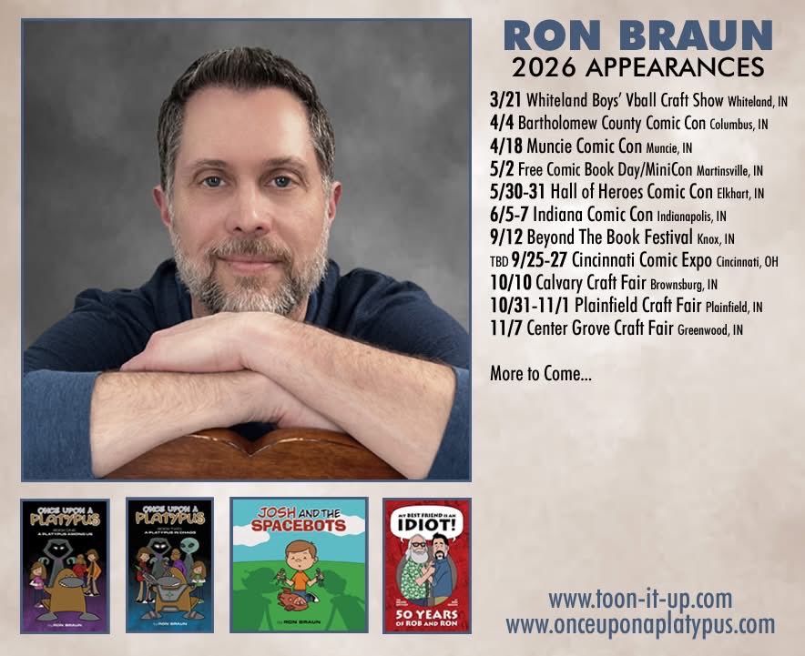 I got a late start with appearances this year but the first one's coming up in just a little over two weeks! I'm looking forward to getting back on the road again and meeting fans of my work as well as new fans! Hopefully, I'll see some of you there!