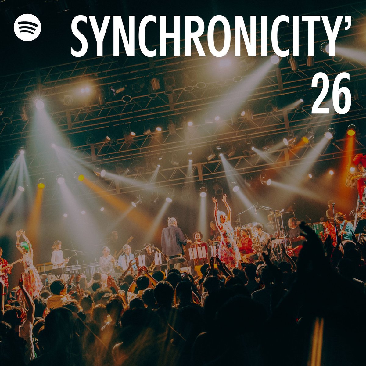 _synchronicity's tweet photo. @PEDRO_AYUNiD @hitorieJP @kamattechaninfo @ExWHYZ_official @reitaro_jp @hikarururururu @THE_NOVEMBERS @mono_no_aware_ @kurayami_saka @MOTFD_official @cuew_jp @banddabda @thisisyorke @phoeberings_ @fathamstermusic @rumjungleband @enamorimusic 💫プレイリスト更新💫
『SYNCHRONICITY'26』Spotify公式プレイリストがようやく完成しました〜❗主催者 @junaso が流れを考えてセレクト👏なんと140組9時間以上😳ぜひフォローしてお楽しみ下さい〜🌟

プレイリストはこちら
👉 https://t.co/of8SEKOzOn

#SYNCHRONICITY26 https://t.co/dM3bhLgnaj