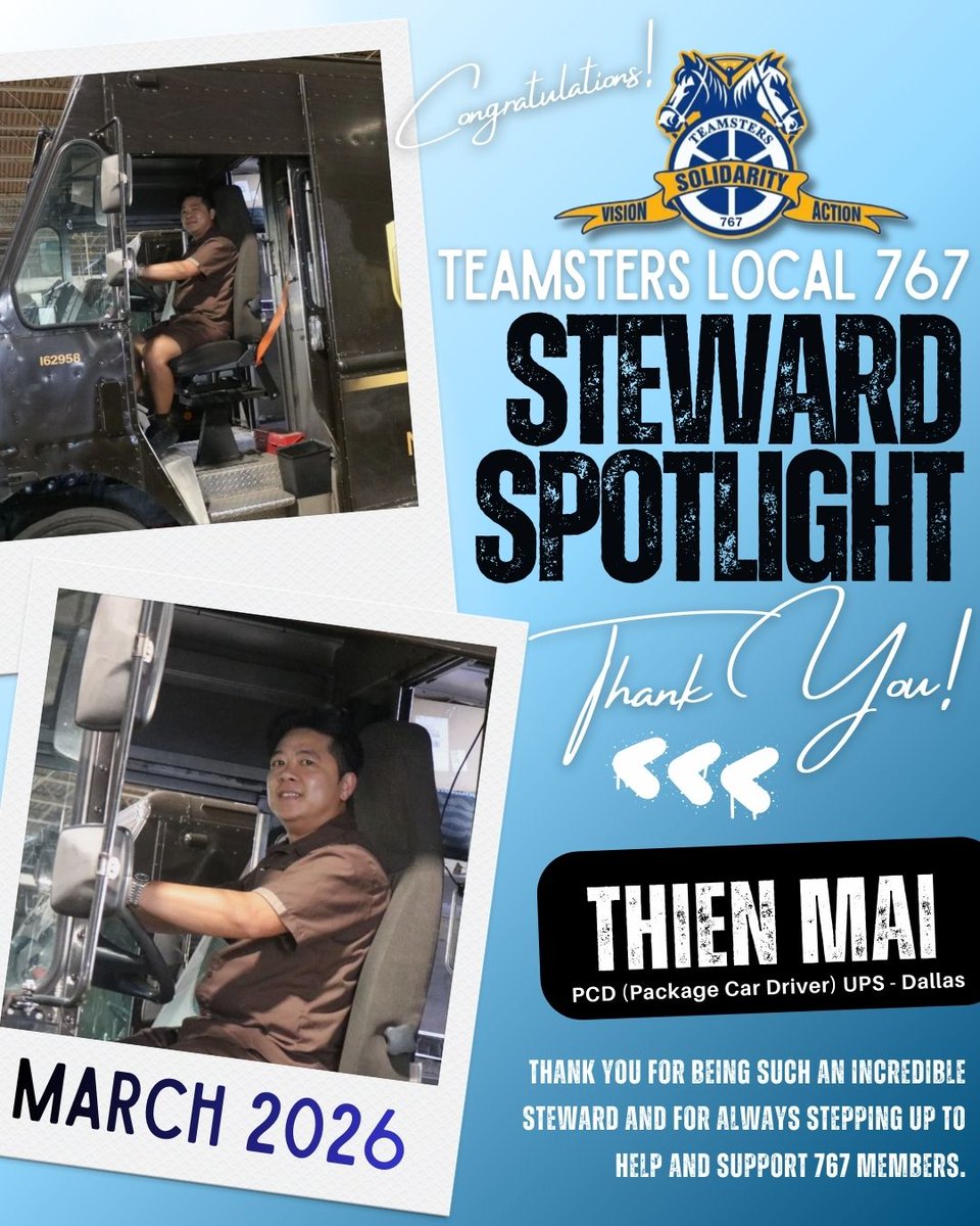 Teamsters Local Union 767 tweet media