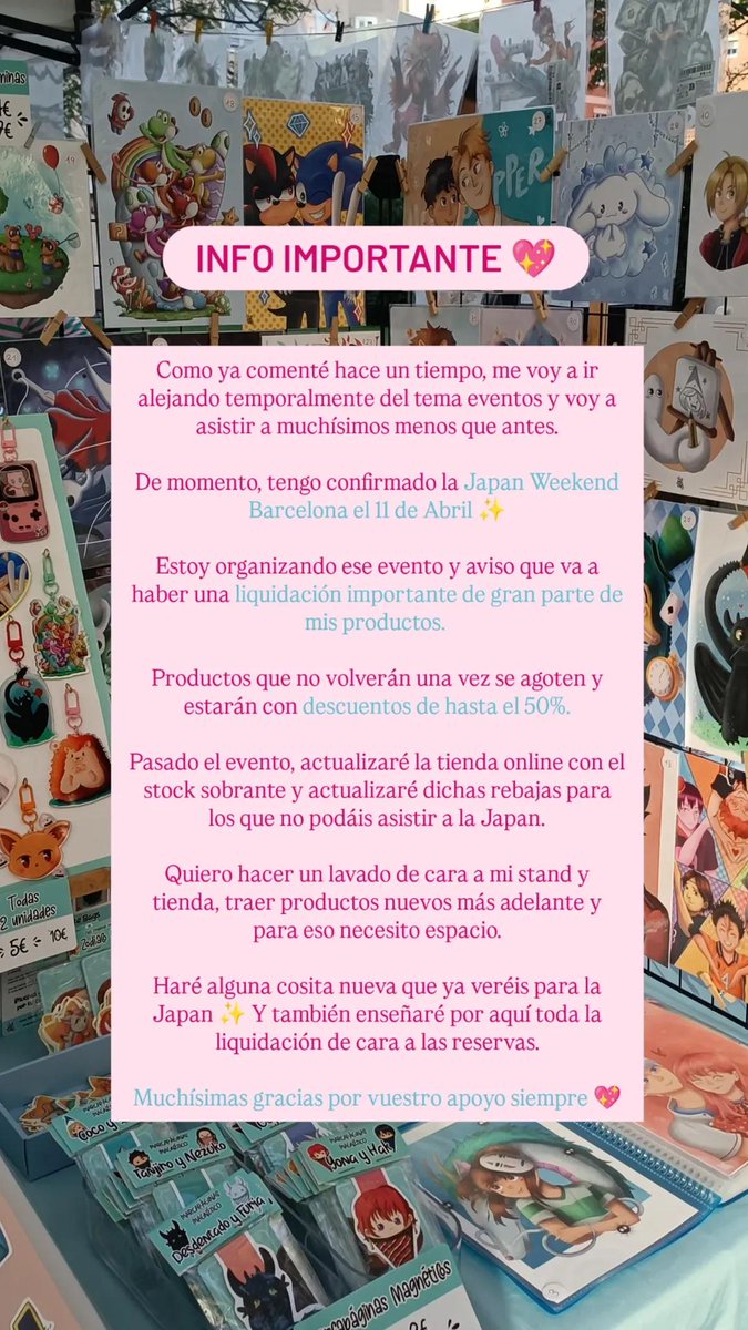 Info importante 💖