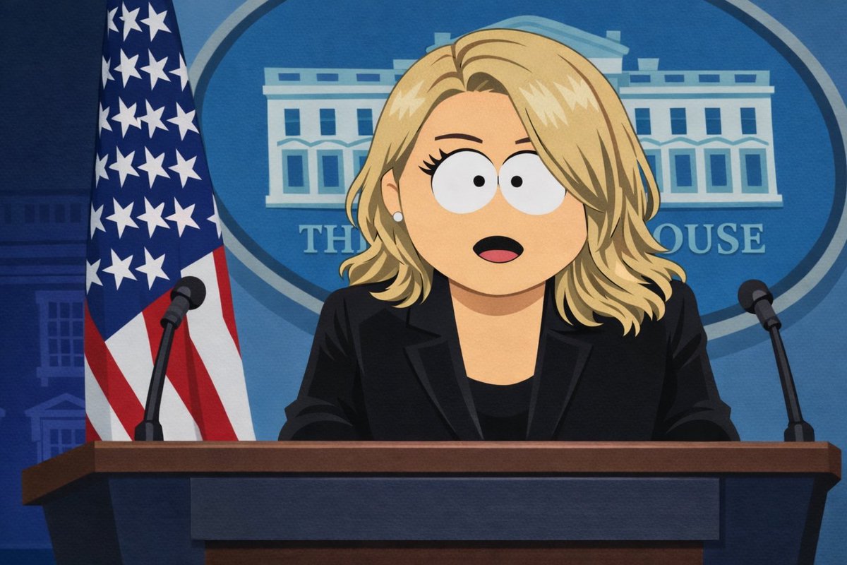 wassimcodes's tweet photo. Every White House spokesperson briefing feels like a deleted South Park scene https://t.co/k13unVnDd6