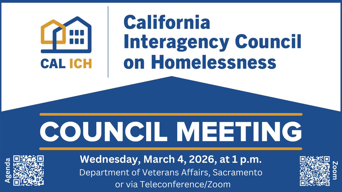 California Interagency Council on Homelessness tweet media