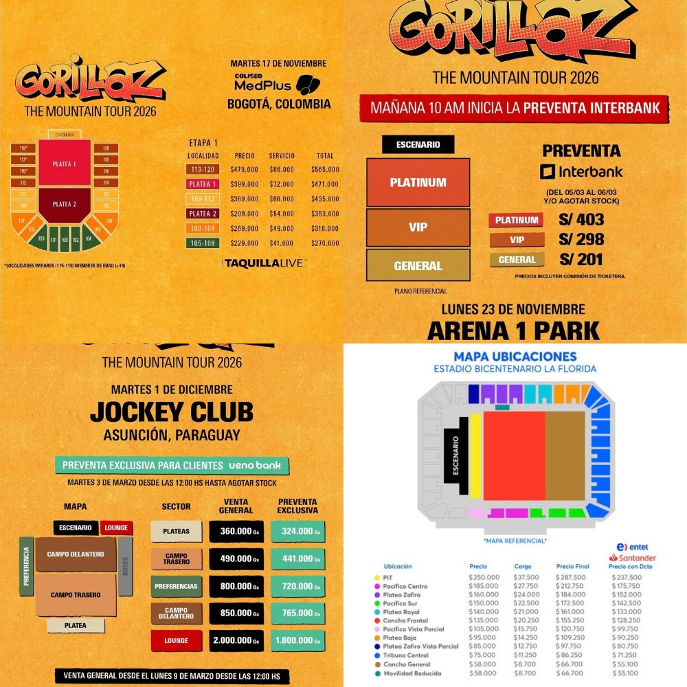 Gorillaz Argentina 🇦🇷 tweet media