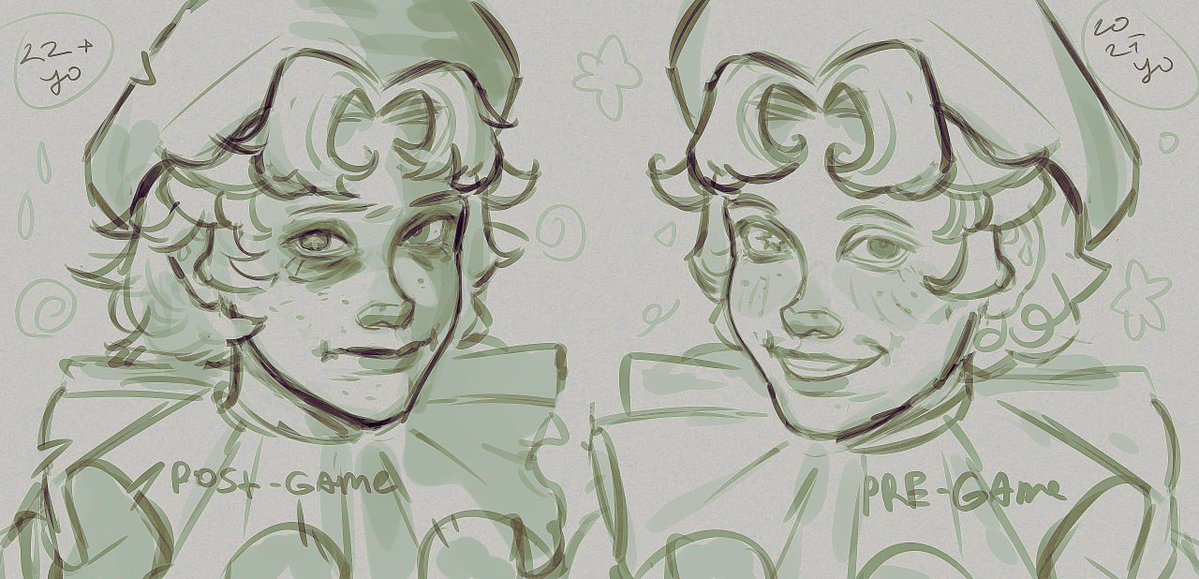 #mikemorton pre and post manor
I looked too much at his game model and it turned out to be too childish ha...