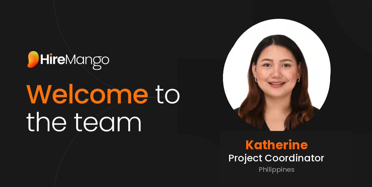 HireMango's tweet photo. Congratulations to Katherine on the next step in her career! https://t.co/l55IcnoFV9