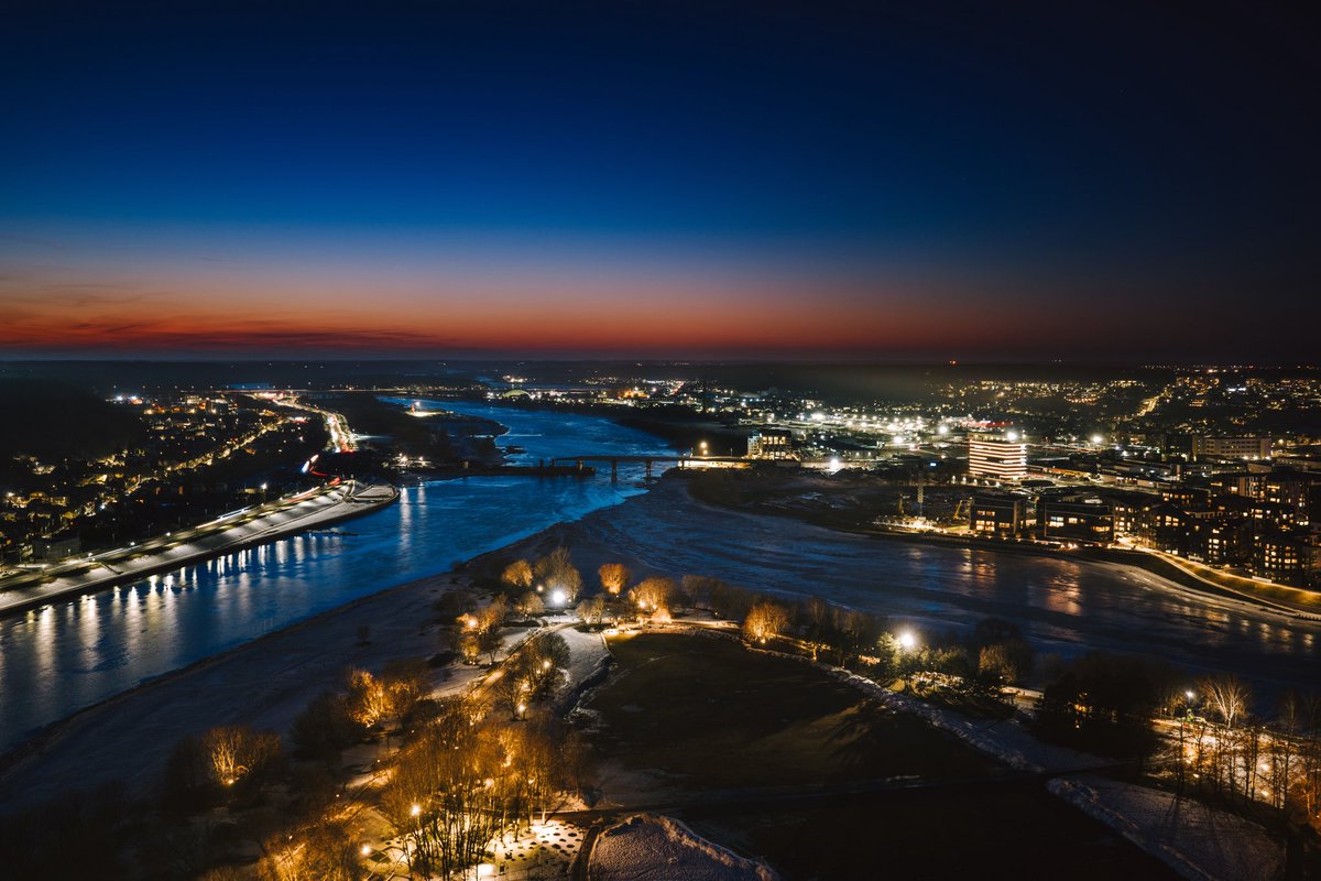 #Kaunas #Lithuania #Mavic4Pro #dronas #Santaka #Nemunas #Neris #Mavic4 #drone #aerialview #Lietuva