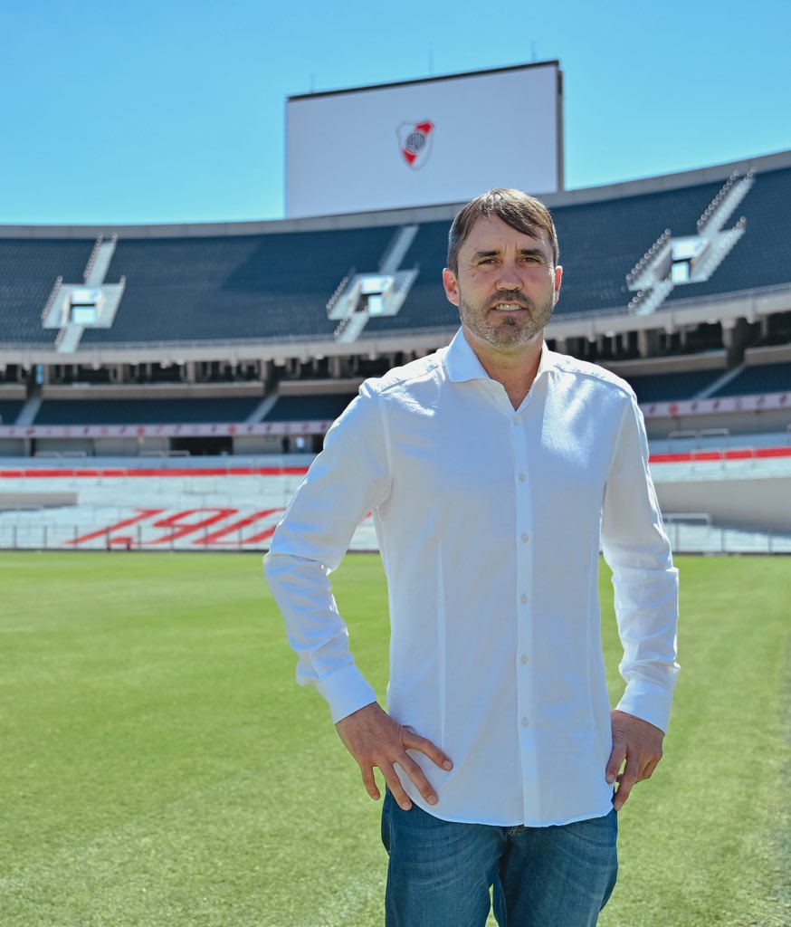 Chacho querido todo el exito en #RiverPlate