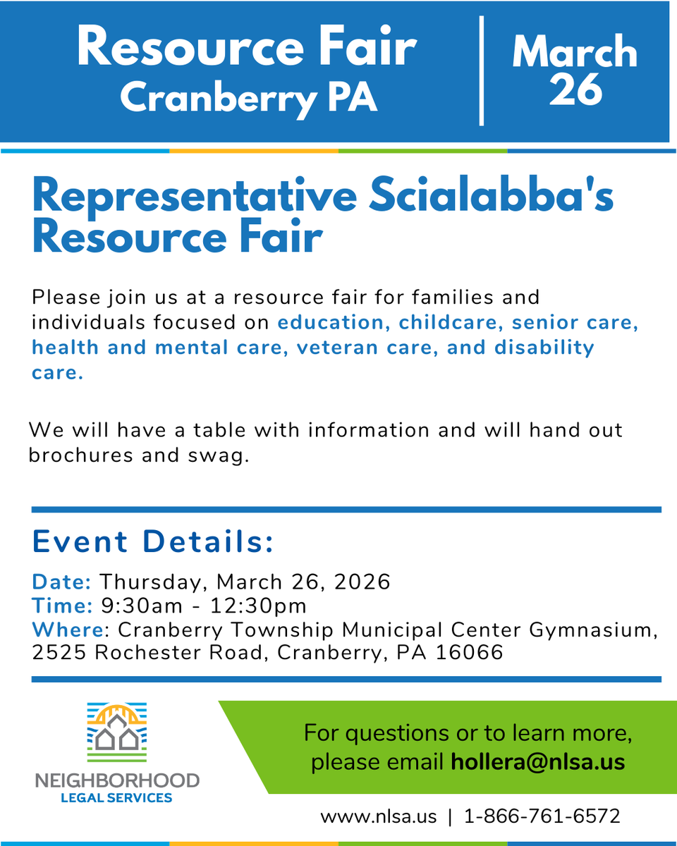 Neighborhood Legal Services tweet media