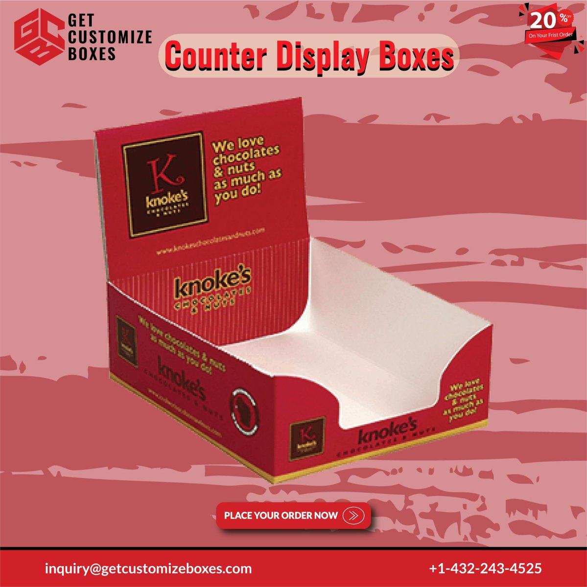 getcustomizedd's tweet image. At getcustomizeboxes.com, display boxes can be fully customized in various shapes, sizes, and styles, with vibrant printing, brand logos, and premium finishes to enhance shelf appeal.#DisplayBoxes #CustomDisplayBoxes #RetailPackaging #PointOfSalePackaging #CustomBoxes