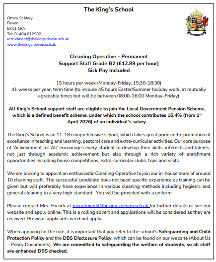 TheKing'sSchoolOSM tweet media