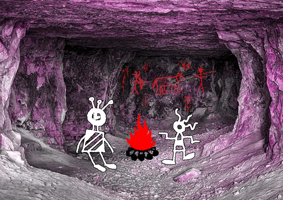 vechisvech's tweet photo. Cave art https://t.co/nfpjPXatgw