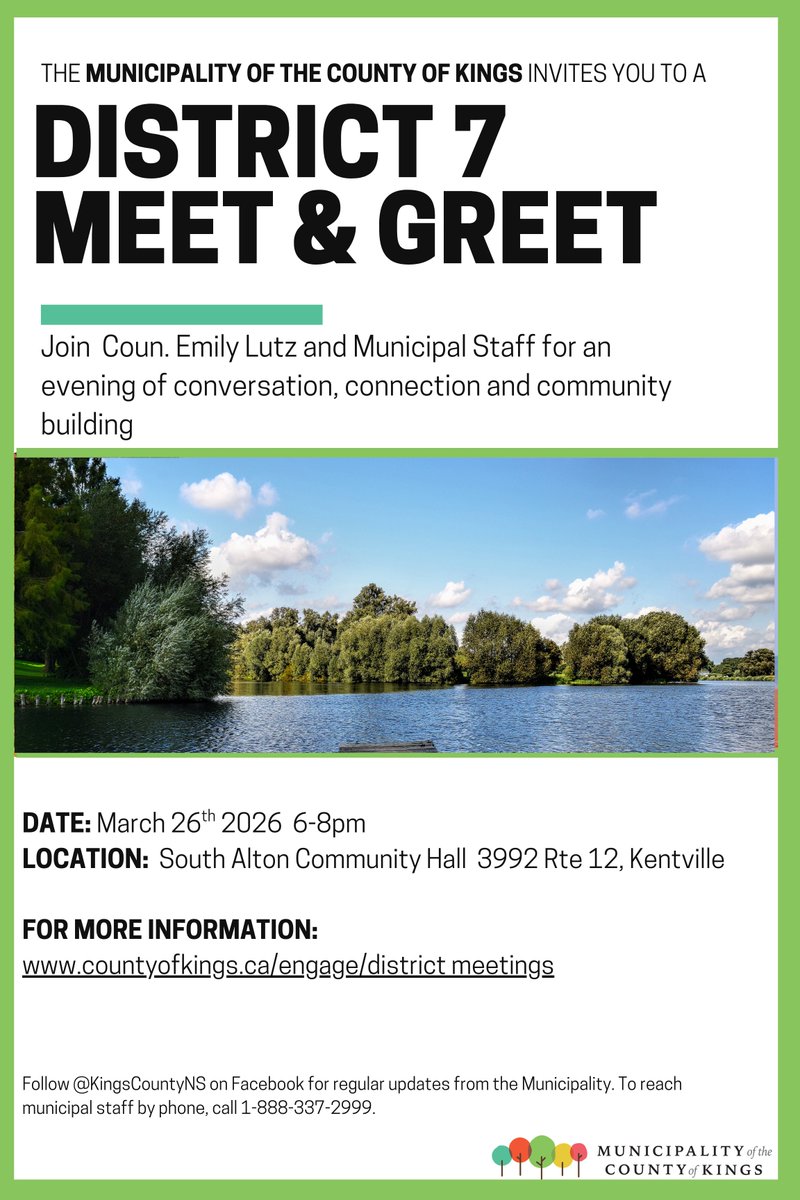 Municipality of the County of Kings tweet media