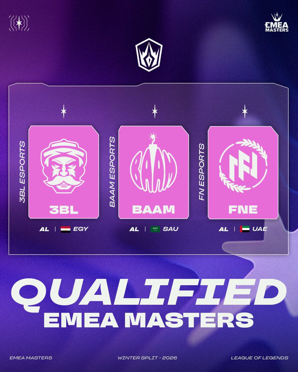 EMEA Masters tweet media