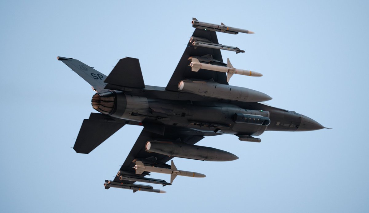 blocksixtynine's tweet photo. Spangdahlem Viper on a Wild Weasel mission in support of Iran strikes. Some things just never change. You love to see it. https://t.co/1aJhXmQX1T