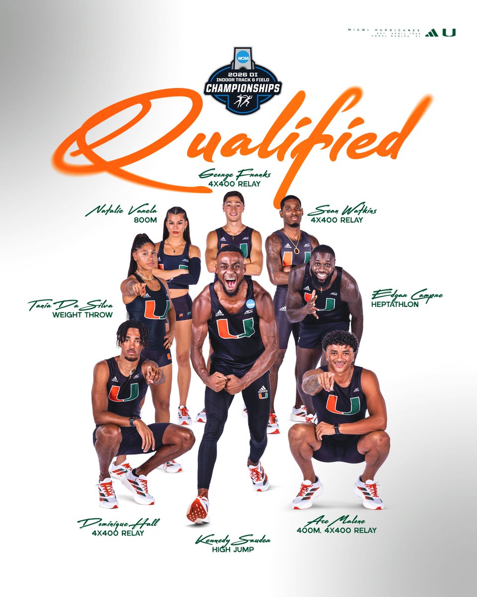 Miami Hurricanes Track & Field/Cross Country tweet media