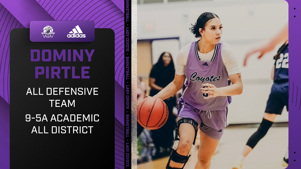 Congratulations to Dominy Pirtle
 UIL 9-5A All Defensive Team and Academic All District.