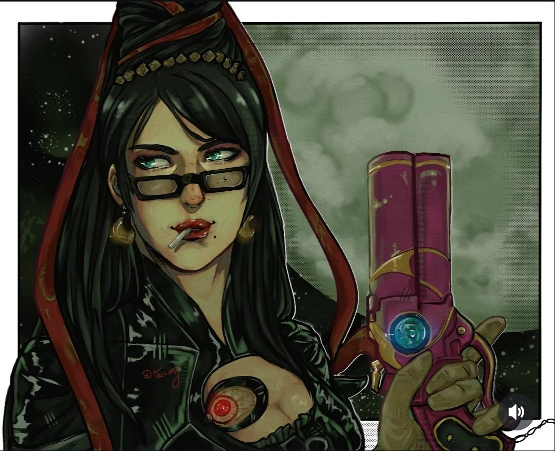 Desenho antigo 🤔 2025?
#Bayonetta #fanart