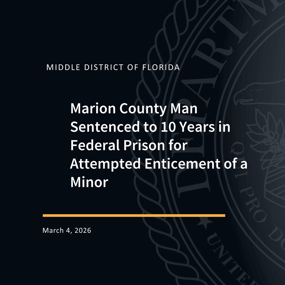 Marion County man sentenced to 10 years in federal prison for attempted ...