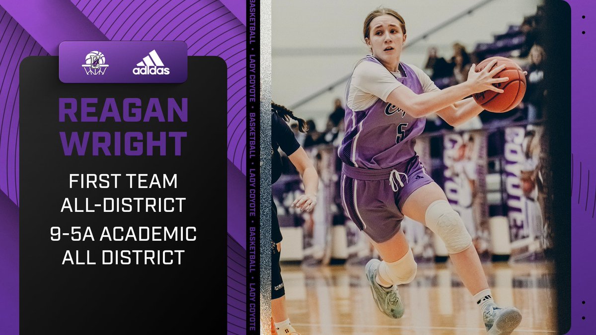 Congratulations to Reagan Wright
 UIL 9-5A First Team All District and Academic All District.