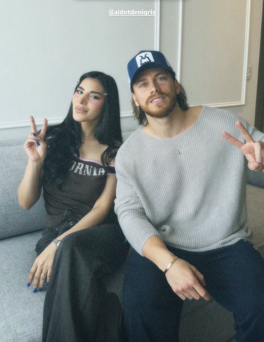 Aldo de Nigris se encuentra con Stefanny Loaiza. Grabarán video 🔥 #AldoTDenigris
